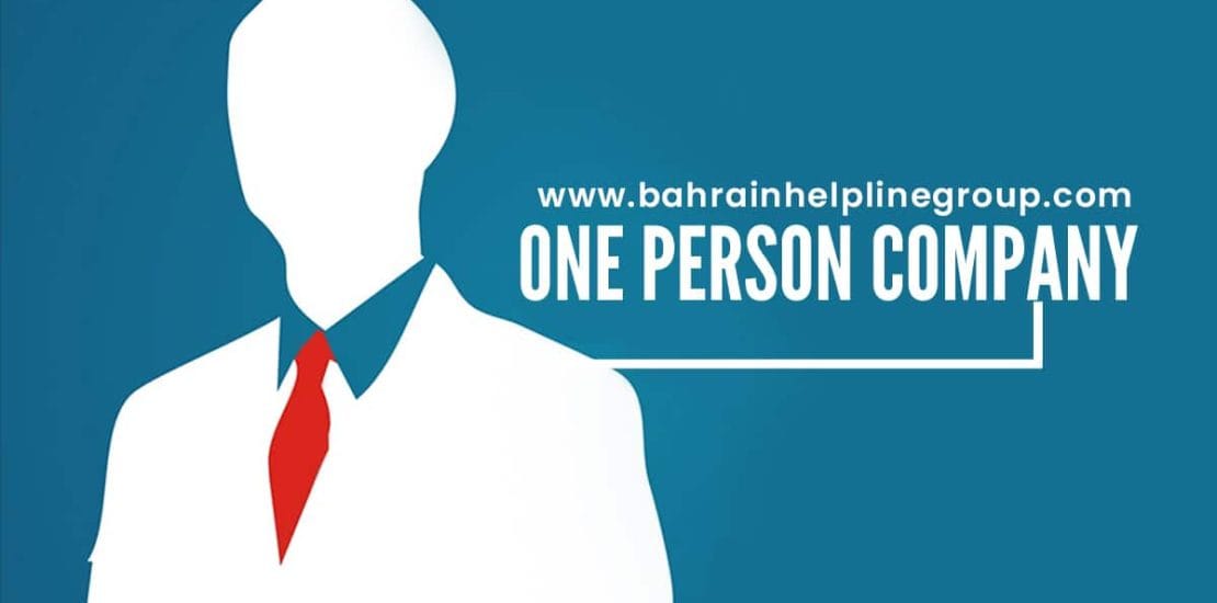 SINGLE PERSON COMPANY BAHRAIN