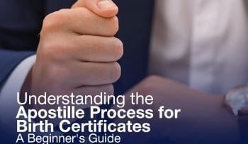 Apostille for Birth Certificate