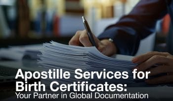 Apostille for Birth Certificates