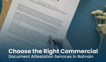 commercial document attestation