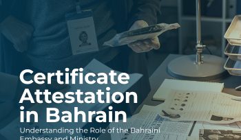 certificate attestation