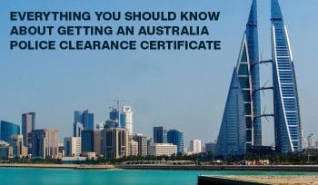police clearance certificate Australia