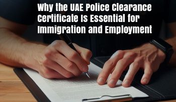 UAE Police Clearance Certificate