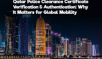 Qatar Police Clearance Certificate