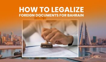 certificate attestation in bahrain