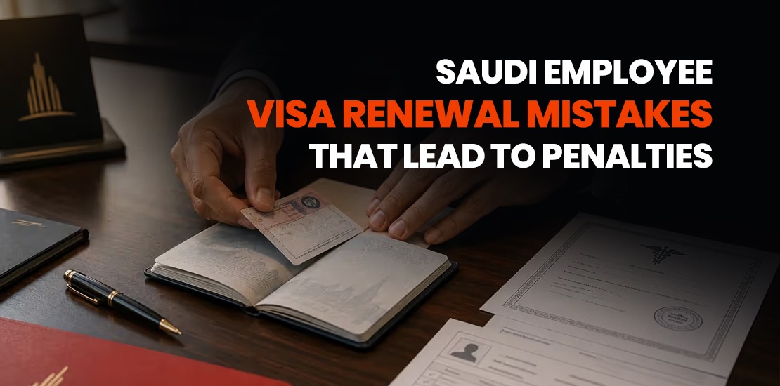 Saudi Employee Visa Renewal Mistakes That Lead to Penalties